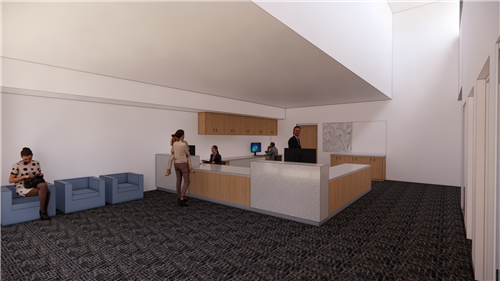 Office Interior Rendering 